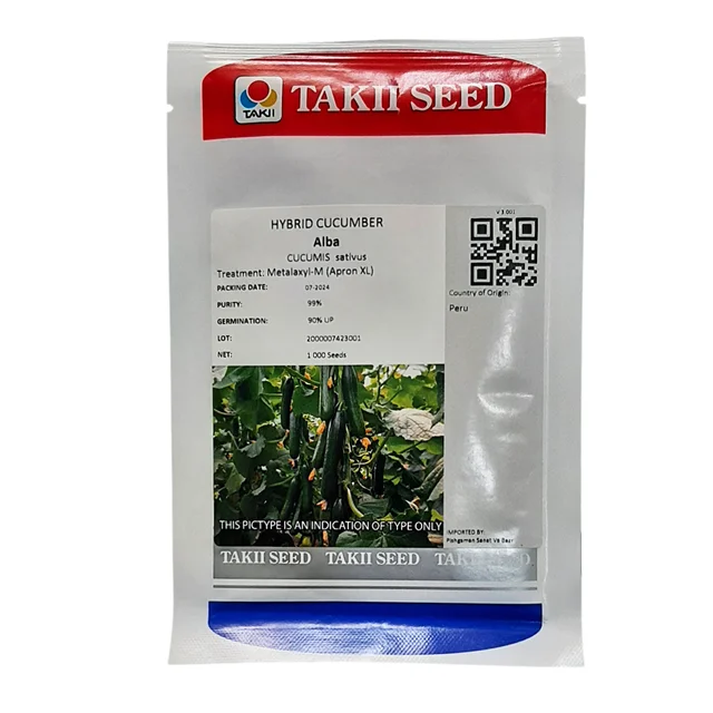073cc1 بذر خیار گلخانه ای آلبا تاکی ژاپن