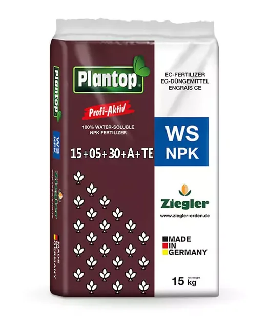 ec2391 کود زیگلر (NPK 15+5+30+TE Plantop(Zigler